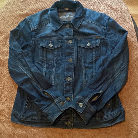 Eddie Bauer Jackets & Blazers - Eddie Bauer Womens Jean Jacket Size Large
